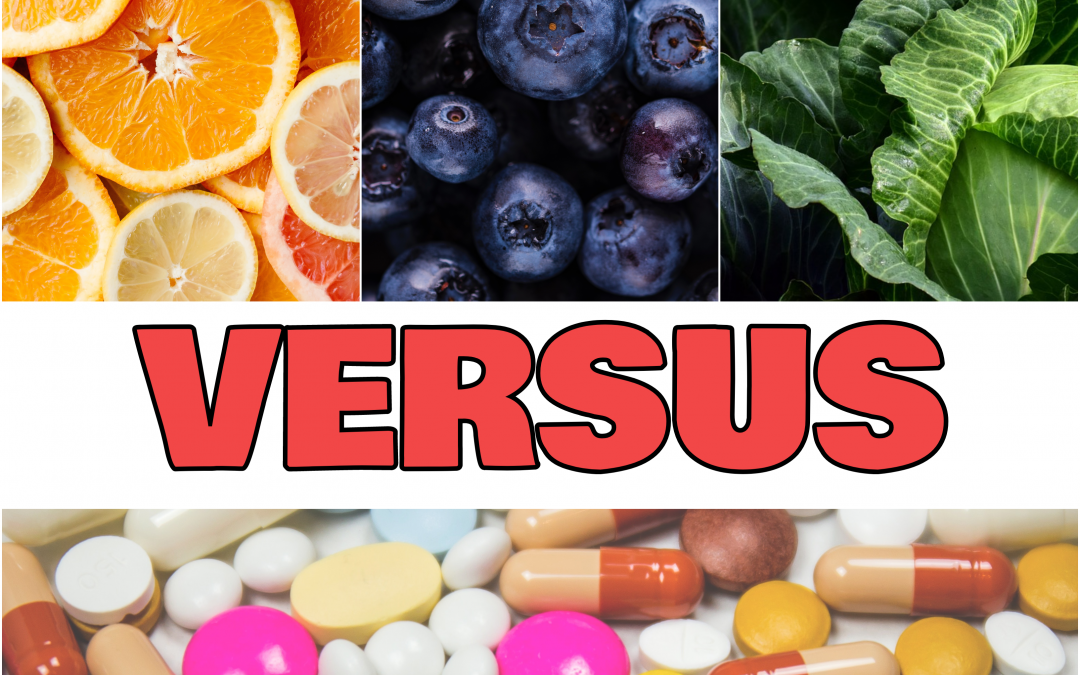 Antioxidant Foods vs. Supplements